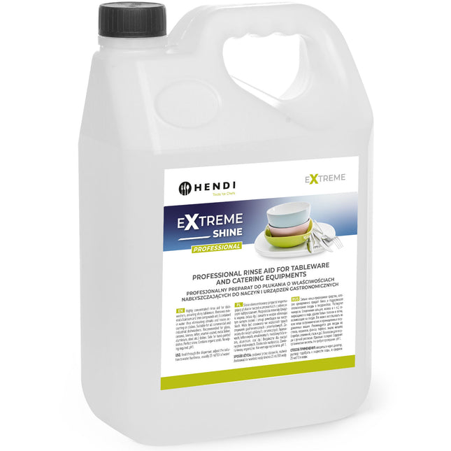 Liquid flusher for washing and glossing dishes in dishwashing machines 5L - Hendi 975022