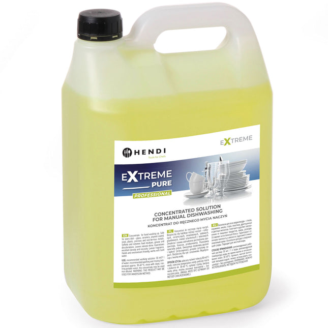 Professional concentrate of 5L hand dishwashing liquid - Hendi 975145