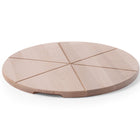 Wooden pizza cutting board 30cm - Hendi 505540