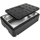 Thermobox box thermos container with food lid for medicines 600x400x166mm 23L GN1/1