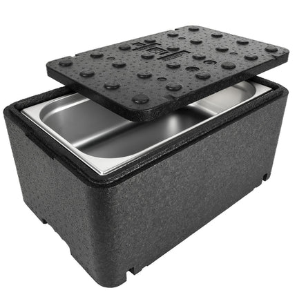 Thermobox box thermos container with food lid 600x400x296mm GN1/1 48L