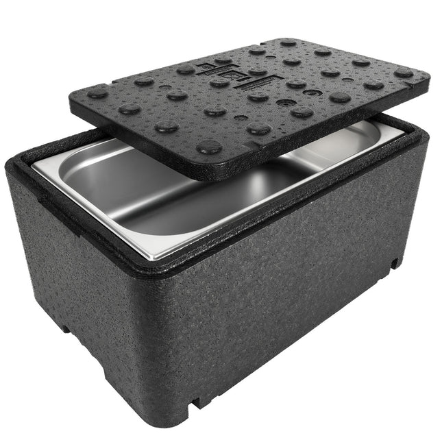 Thermobox box thermos container with food lid 600x400x296mm GN1/1 48L