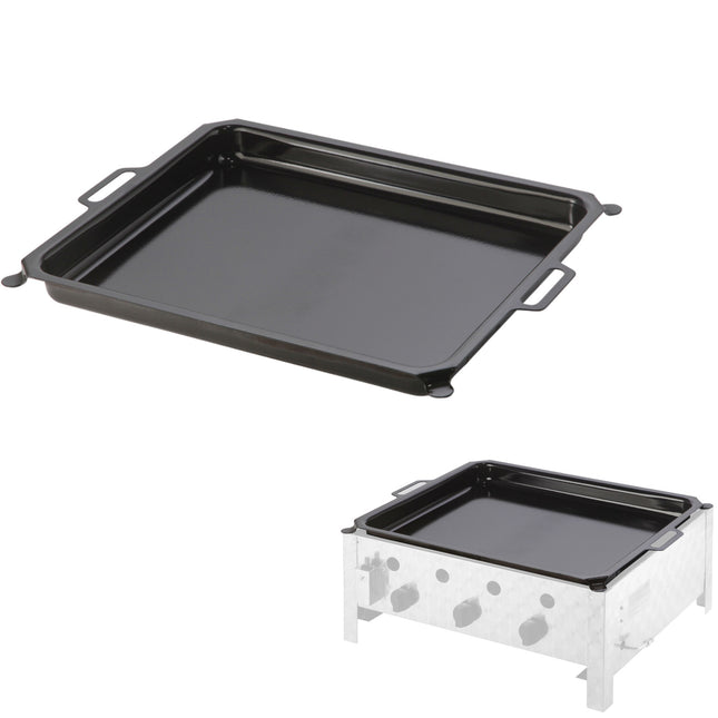 MEVA Grilled pan with gas grill PELVIS / RASCAL 58x46x5cm