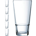 Glass high Arcoroc STACK UP 470 ml set of 6 pieces