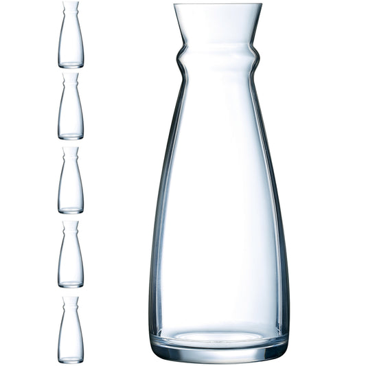 Arcoroc Carafelle glass jug for water drinks Arcroc FLUID 1 l set of 6 pieces