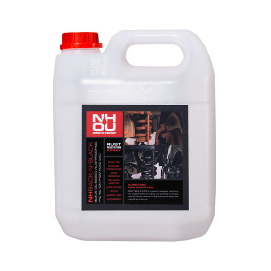 White container with red cap and NH8U label on a white background