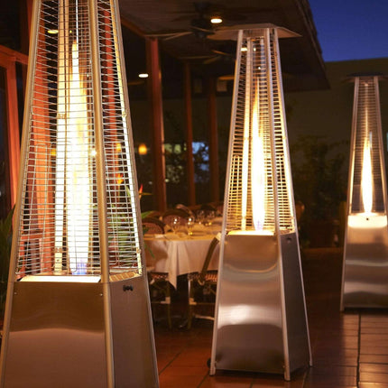 Tuba glass tube for gas lamp heater PIRAMIDA