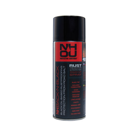 NHOU Black Oil Coating Spray rūsas novēršanai – 400ml