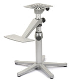 Swordfish 5 foot pedestal light grey (45-59mm height adjust)