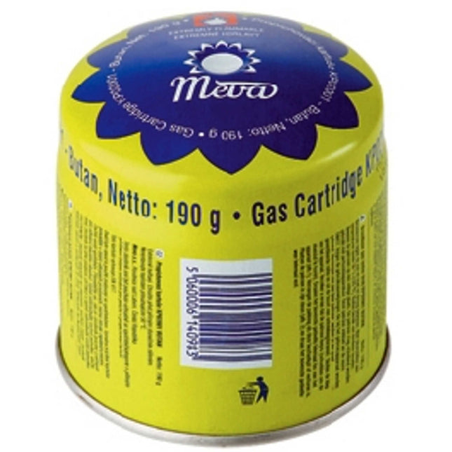 MEVA Cardboard cartridge gas cartridge for burner oven - nailed 190g