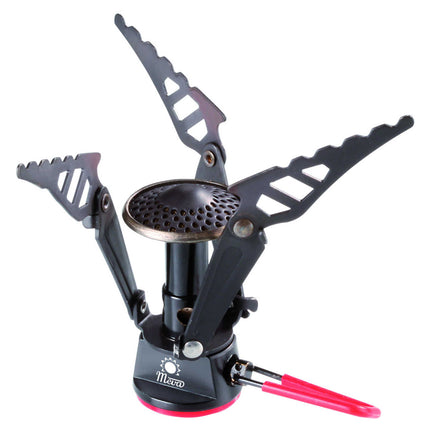 Lightest tourist stove for gas cart (valve or thread) SPARK 80gram 2.6kW