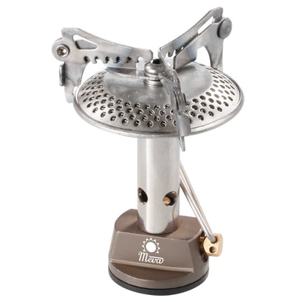 Lightest tourist stove for gas-cartridges (valve or thread) HYKER 70gram 2.4kW