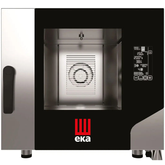 Tecnoeka Convection steam oven Millennial Black Mask Gastro 5 x GN 1/1 7800 W