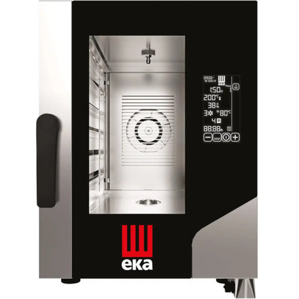 Tecnoeka Convection steam oven Millennial Black Mask Gastro Compact 6 x GN 1/1 7800 W