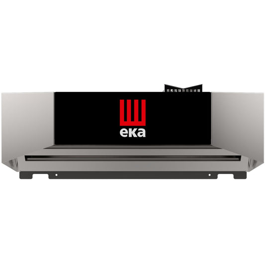 Tecnoeka Millennial Touch Screen / Black Mask 600 W condensing hood for 5-shelf stoves