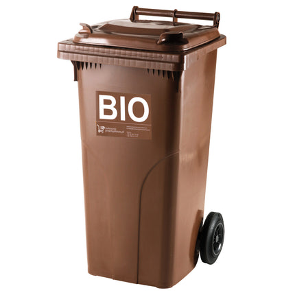 BIO sticker sticker on basket bin bucket container for biowaste food waste