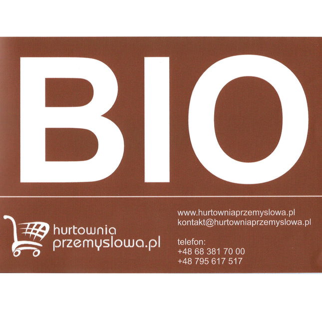 BIO sticker sticker on basket bin bucket container for biowaste food waste