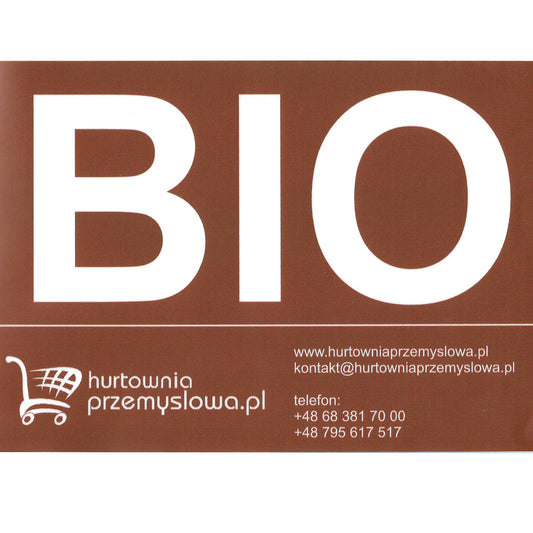 GSG24 BIO sticker on basket bin bucket container for biowaste food waste