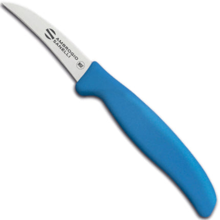 Ambrogio Sanelli SUPRA COLORE HACCP curved vegetable knife 70/190 mm - blue