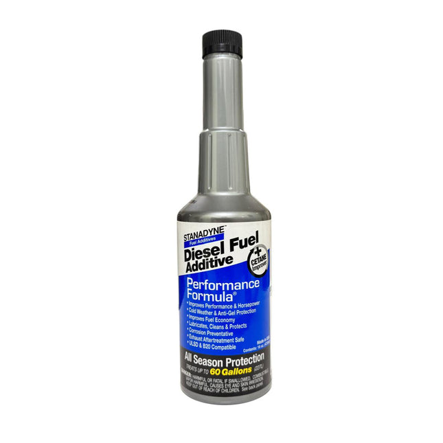 Bottle of Diesel Fuel Additive on a white background
