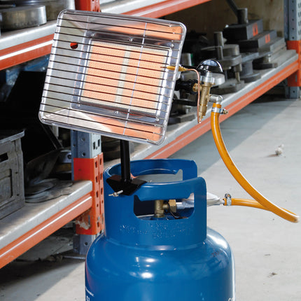 Heat heater BRI for LPG gas cylinder PB