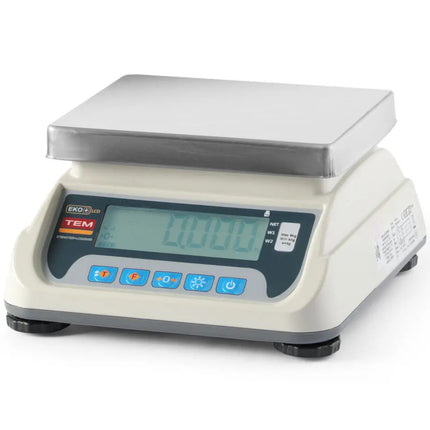 TEM Commercial kitchen scale with verification M LCD RS232 ECO+ 6 kg / 2 g – image 2