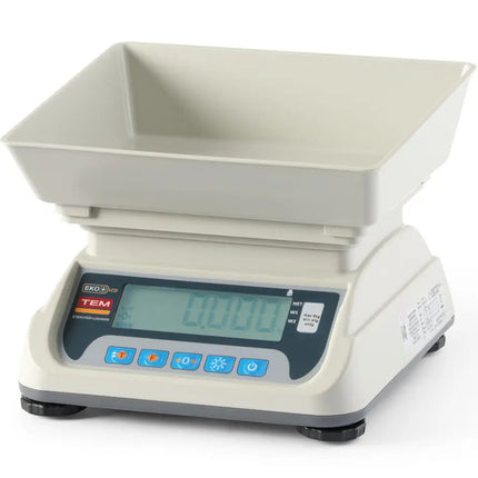 TEM Commercial kitchen scale with verification M LCD RS232 ECO+ 6 kg / 2 g