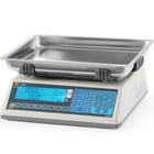 TEM Postal store scale with M verification, deep pan, 30 kg, 225x295 mm