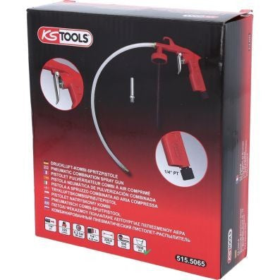 KS TOOLS 515.5065 1/4" Smidzinātājpistole virsbūves apakšdaļas pretkorozijas apstrādei