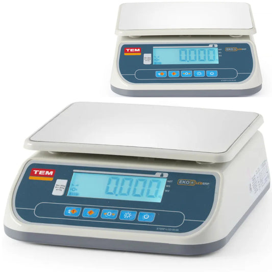 TEM Shop scale with legalization M SRP+ 30 kg 210x280 mm
