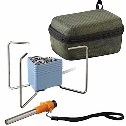 MEVA Tourist stove for TRIANGLE gas cartridges, 3 burners, 2.3 kW lighter – image 6