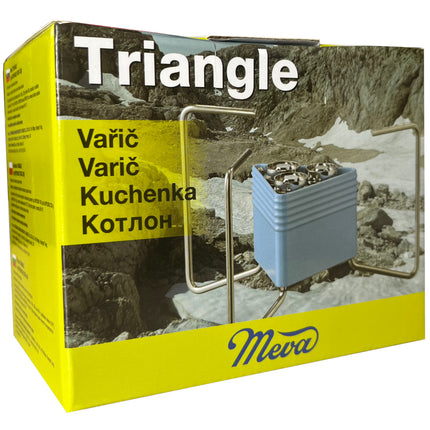 MEVA Tourist stove for TRIANGLE gas cartridges, 3 burners, 2.3 kW lighter – image 7