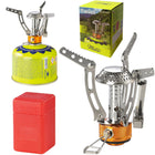 MEVA Tourist stove for 7/16'' gas cartridges TWIST piezo igniter 4.5 kW