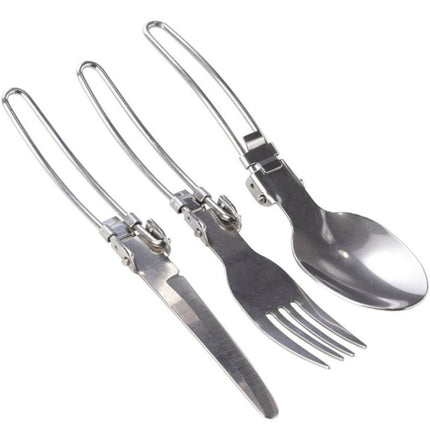MEVA Tourist camping utensils kettle pot frying pan cutlery SET for 2 people – image 4