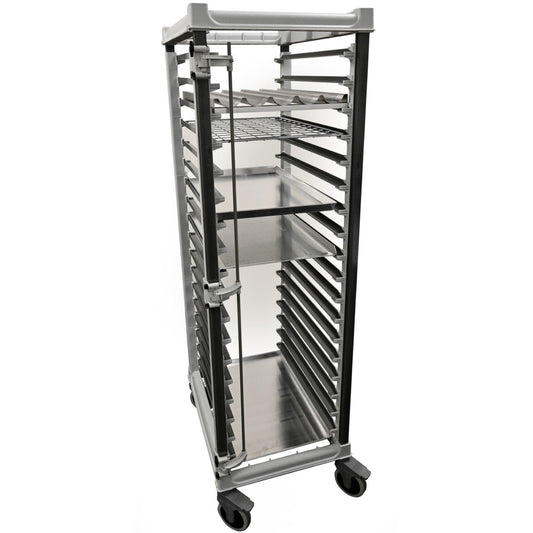 CAMBRO Camshelving container transport trolley 18x 600x400 mm