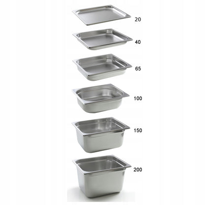Hendi GN container 1/9 stainless steel Profi Line height 65 mm - Hendi 801833 – image 2